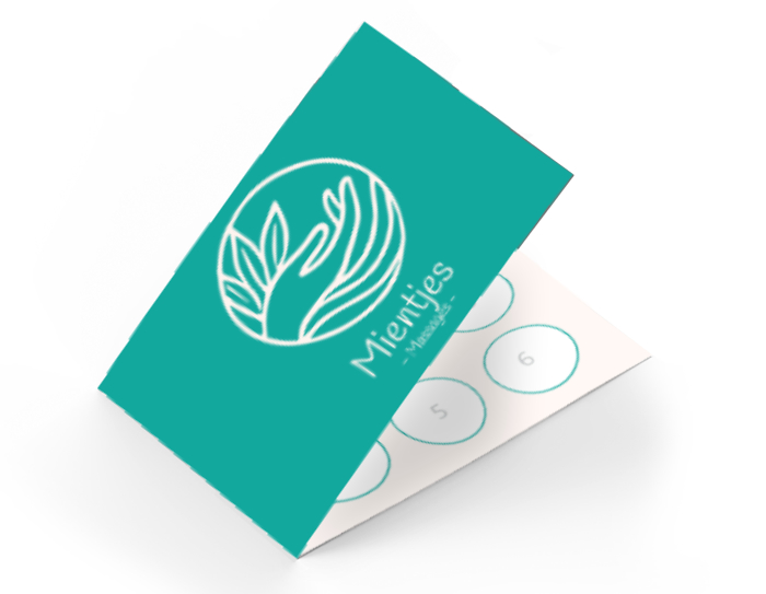 Sparen voor een massage